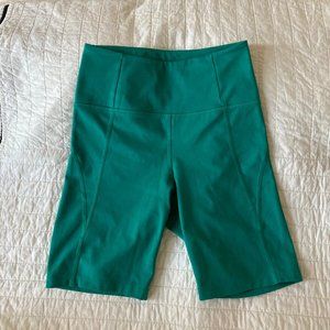 Girlfriend Collective Hi-Rise Bike Short in Saguaro
